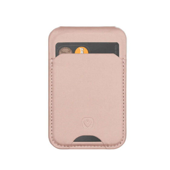 VALENTA Carteira Card Wallet Stand MagSafe Metallic Rose | Ref. 91.V588331