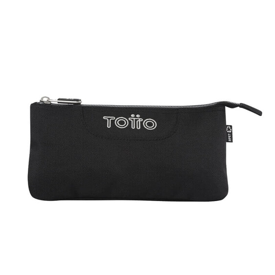Estojo Escolar Triplo Tablero TOTTO N01 Preto | Ref. 330.AC52ECO0122N01