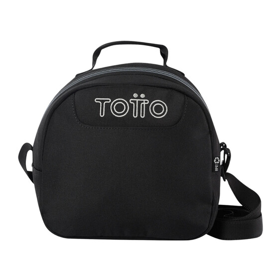 Lancheira Térmica Borrador Totto N01 Preta | Ref. 330.AC61ECO0012N01