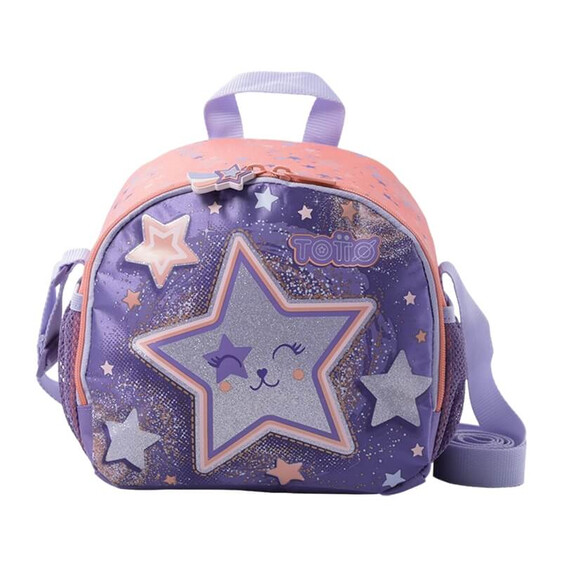 Lancheira Térmica Infantil Star Cat TOTTO 4Q8 Roxo | Ref. 330.AJ61STC00124Q8