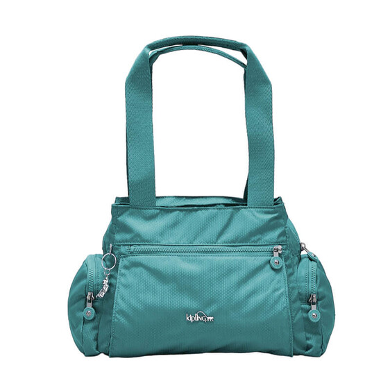 Mala de Ombro KIPLING Aliz Ripstop Aqua | Ref. 187.40KI7543M42