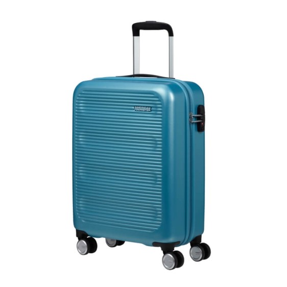 AMERICAN TOURISTER Mala de Cabine 55cm 4R Astrobeam Azul Claro | Ref. 92ME900101