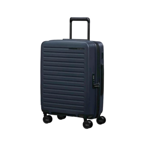 SAMSONITE Mala de Cabine / Trolley 55cm 4R Exp. Restackd Azul, Tamanho: Cabine, Cor: Azul