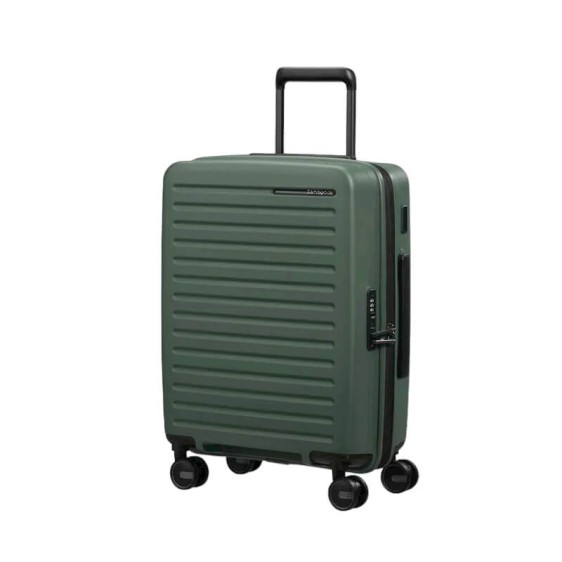 SAMSONITE Mala de Cabine / Trolley 55cm 4R Exp. Restackd Verde | Ref. 92KO600104