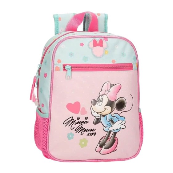 Mochila de Passeio 28cm MINNIE Imagine Rosa | Ref. 186.4232141