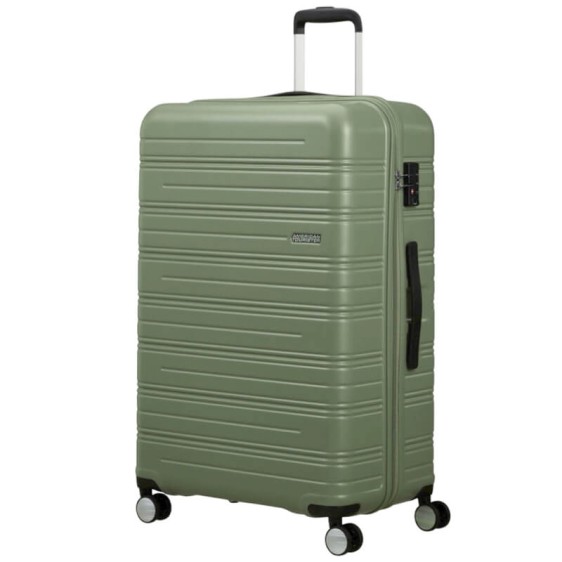 AMERICAN TOURISTER Mala de Viagem Grande 77cm 4R High Turn Khaki Matte | Ref. 92MB890304