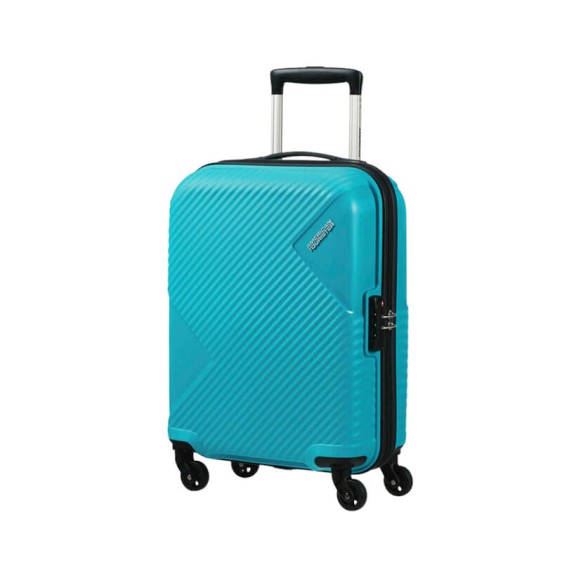 AMERICAN TOURISTER Mala de Cabine / Trolley 55cm 4R At Zakk Azul Claro | Ref. 9269G90121