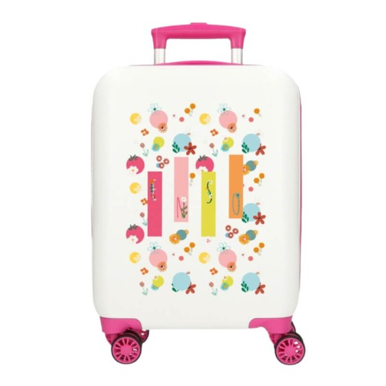 Mala de Cabine / Trolley 50cm 4 Rodas ENSO Nature Branca | Ref. 186.9281361