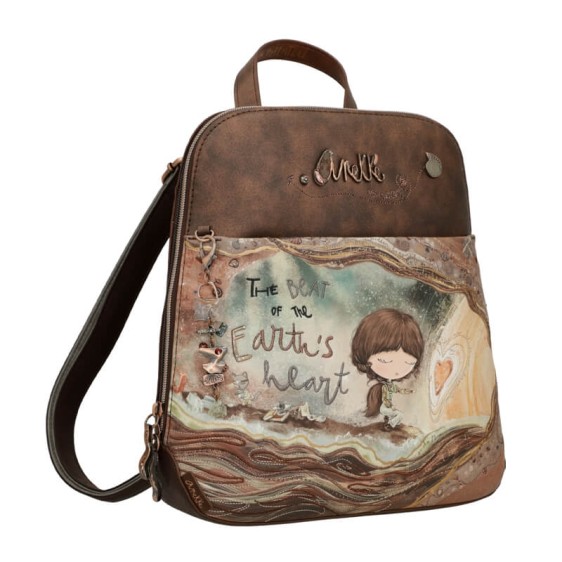 ANEKKE Mochila de Caminhada Core Castanha | Ref. 280.39805-055