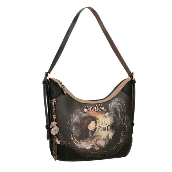 ANEKKE Bolsa de Ombro Hobo Dreamverse Castanha | Ref. 280.39702-175