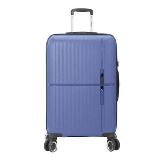 BENZI Mala de Viagem / Trolley Grande 76cm 4 Rodas BZ5754 Azulão | Ref. 288.BZ5754AA-C