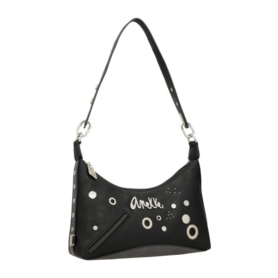 ANEKKE Mala de Ombro Core Crust Preta | Ref. 280.39891-461