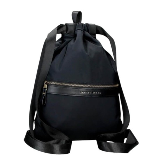 Mochila Saco c/ Bolso Frontal PEPE JEANS Morgan Preta | Ref. 186.7923831