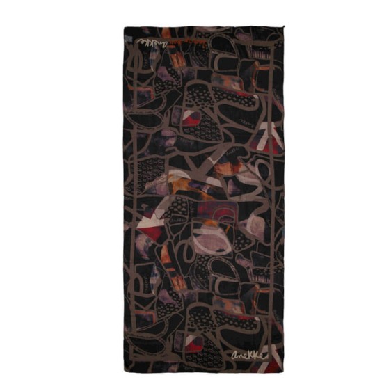ANEKKE Lenço/Écharpe Estampado Imaginary Preto | Ref. 280.39470-041