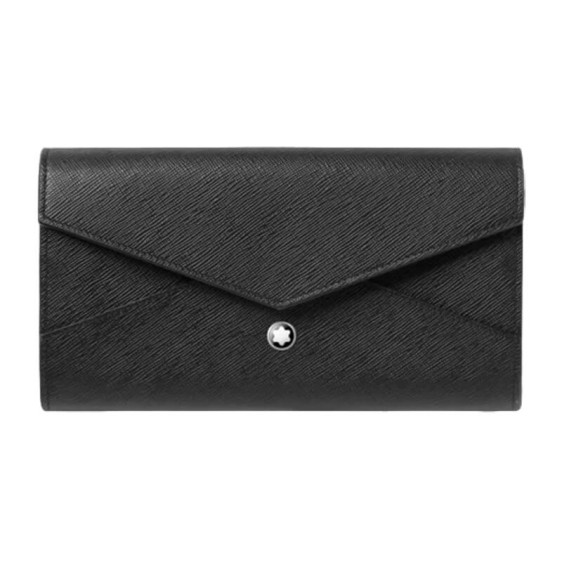 Carteira Compacta Continental MONTBLANC Sartorial Preta | Ref. 238.198221