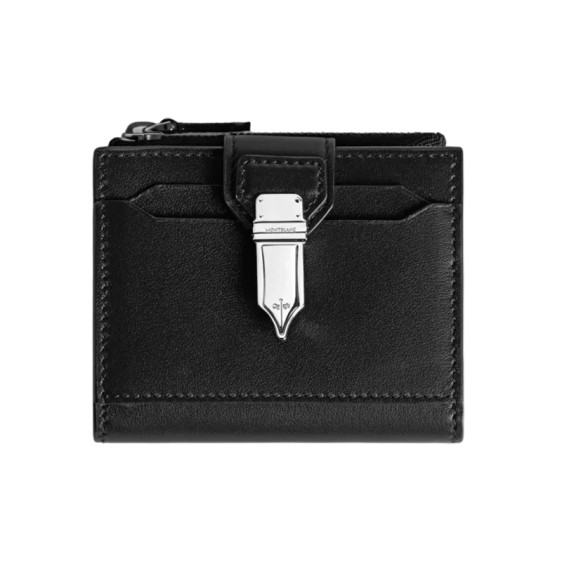 Mini Carteira 6CC MONTBLANC Selection Soft Preta | Ref. 238.198734
