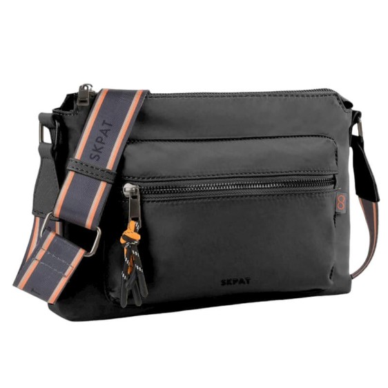 Bolsa de Tiracolo SKPAT Parma Preta | Ref. 237.32393001