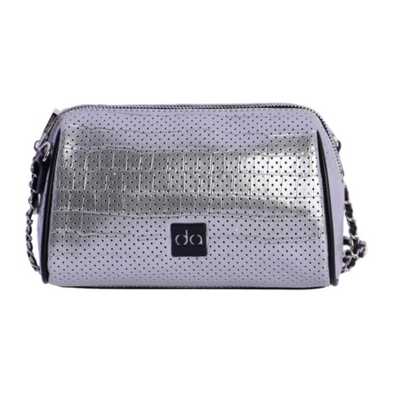 Bolsa de Tiracolo DON ALGODON Vicenza Prateada | Ref.  278.0QI7818009