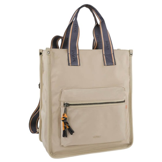Mochila de Senhora Casual SKPAT Parma Bege | Ref. 237.32399902