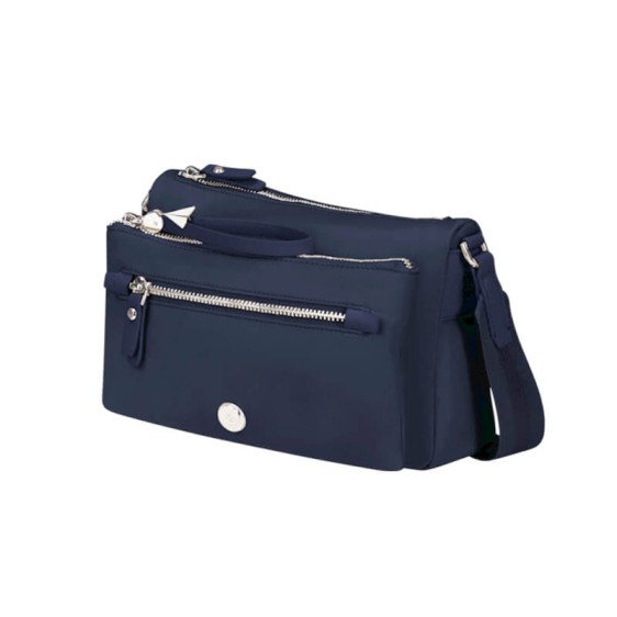 SAMSONITE Bolsa de Ombro c/ Pouch Karissa Evo Azul Noite | Ref. 92KP200241