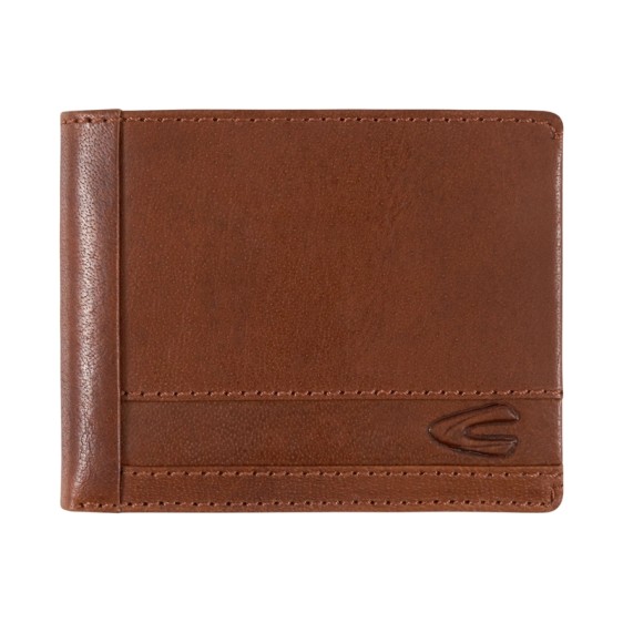 CAMEL ACTIVE Carteira Jeans com Porta-Moedas Field Cognac | Ref. 91.11291