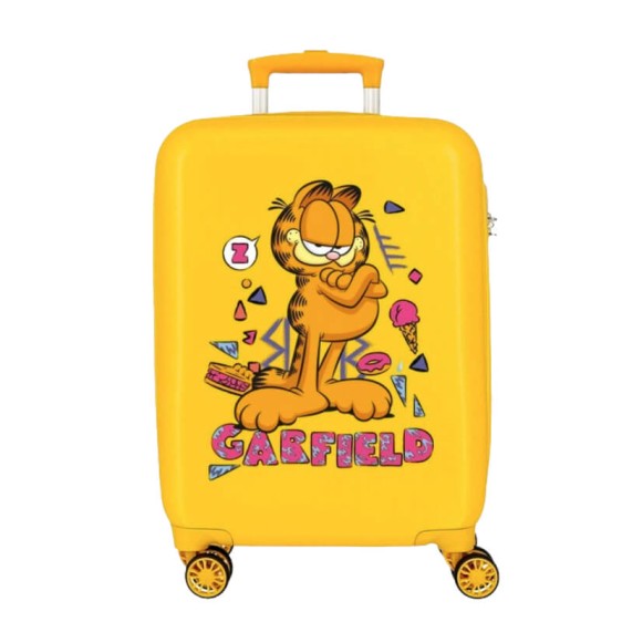 Mala de Cabine / Trolley 55cm 4 Rodas GARFIELD Ocre | Ref. 186.2041141