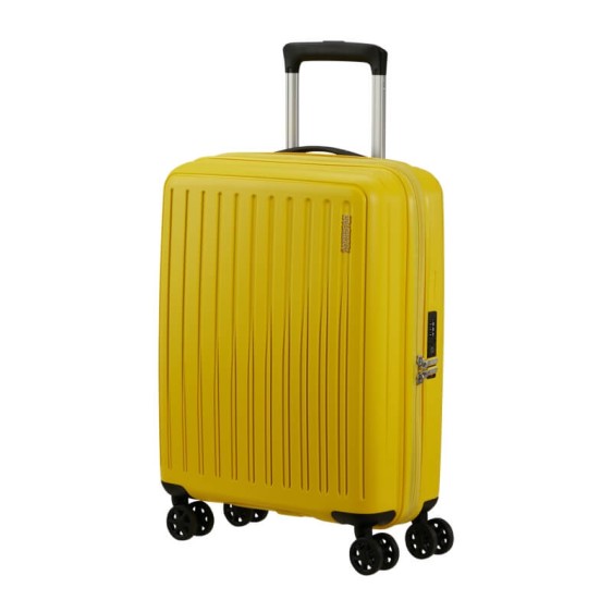 AMERICAN TOURISTER Mala de Cabine 55cm 4R Rejoy Amarelo Elétrico | Ref. 92MH300106