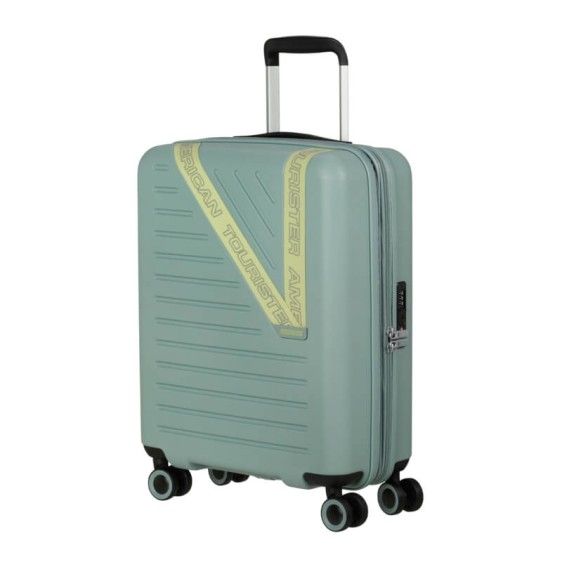 AMERICAN TOURISTER Mala de Cabine 55cm 4R Exp. Dynabelt Verde | Ref. 92MH800104