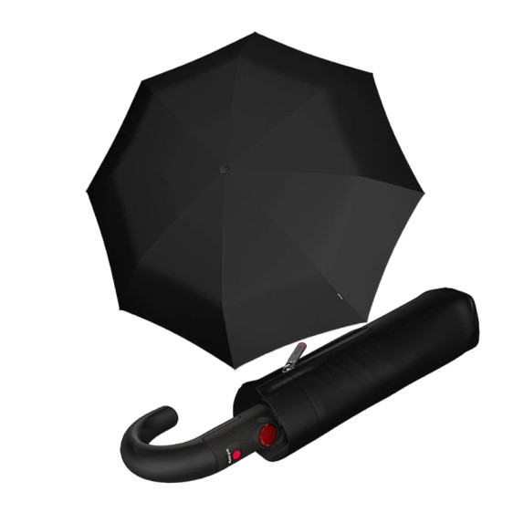 Guarda-Chuva KNRIPS Dobrável T.260 Médio Duomatic Preto | Ref. 300.9532601000
