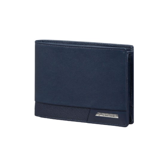 Samsonite Carteira de Homem Horizontal 10CC Pro-DLX 6 SLG Azul Noite | Ref. 92KK304721