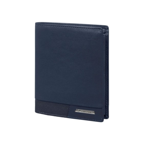 SAMSONITE Carteira de Homem Vertical 15CC Pro-DLX 6 SLG Azul Noite | Ref. 92KK314721