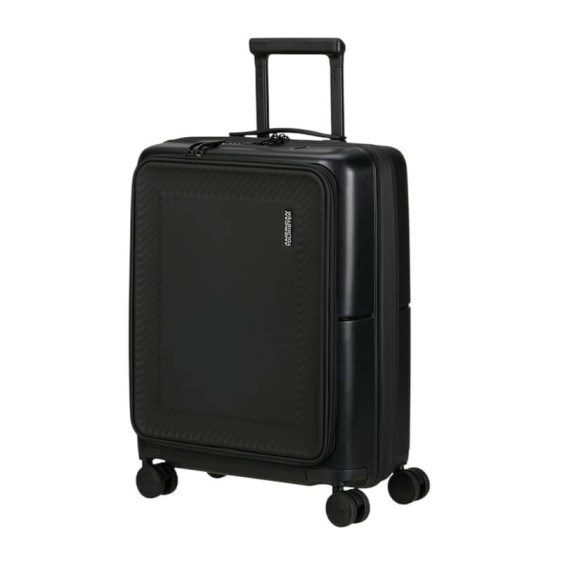 AMERICAN TOURISTER Mala de Cabine 55cm 4R Exp. Frontal DashPop Preta | Ref. 92MG500419