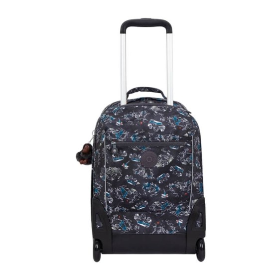 Mochila Escolar com Rodas KIPLING Sari Jungle Fun Race | Ref. 187.40KI4420TJ3