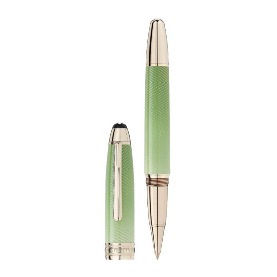 Rollerball MONTBLANC Meisterstück Calligraphy Solitaire Celadon Dégradé | Ref. 238.129555