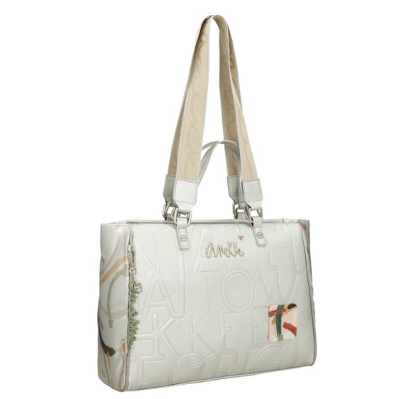 ANEKKE Mala de Senhora Tote Alma Smart Pack Prateada | Ref. 280.40601-290