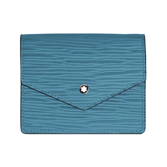 Porta-Cartões Envelope MONTBLANC 4810 Meisterstück Smoky Blue | Ref. 238.199354