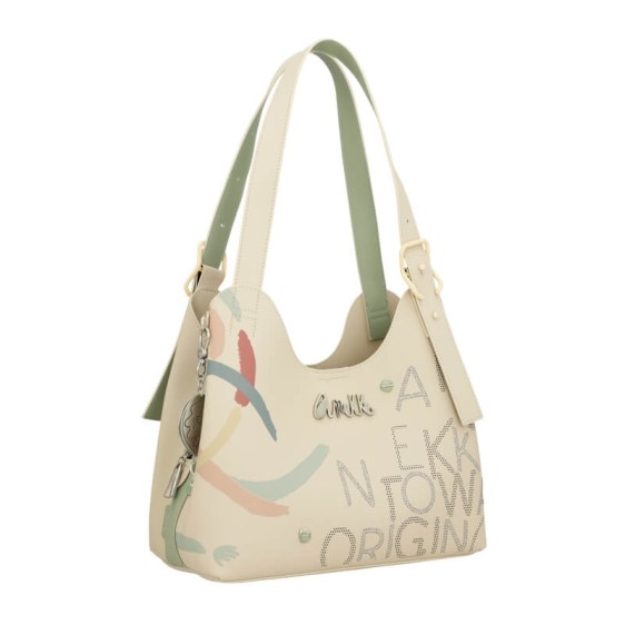 ANEKKE Mala de Ombro Alma Original Bege | Ref. 280.40742-203