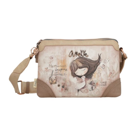 ANEKKE Bolsa de Tiracolo 2C Memories Azul | Ref. 280.40803-160