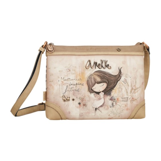 ANEKKE Bolsa de Tiracolo Média Memories Azul | Ref. 280.40803-701
