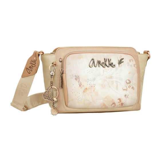 ANEKKE Bolsa de Tiracolo Memories Stories Castanha | Ref. 280.40813-070