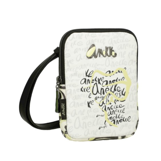 ANEKKE Bolsa de Tiracolo Pequena Nature Towanda Preta | Ref. 280.40873-072