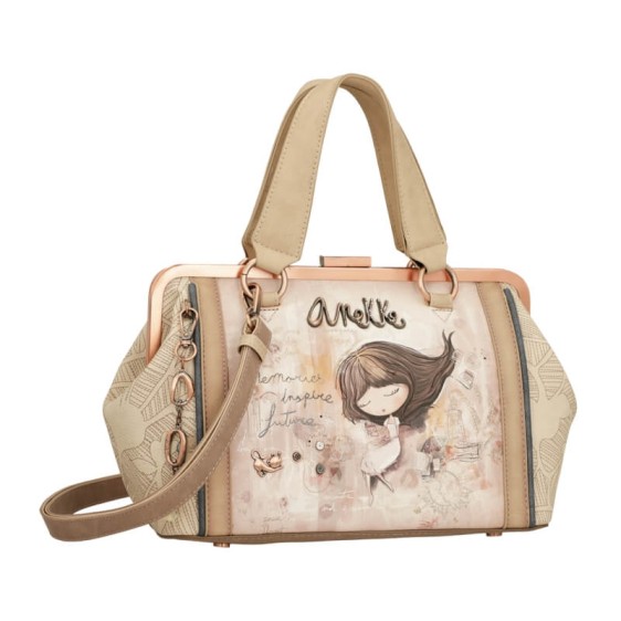ANEKKE Mala de Mão Boquilla Memories Castanha | Ref. 280.40801-009