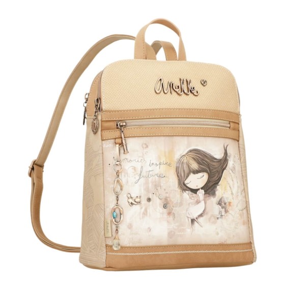 ANEKKE Mochila de Passeio 2C Memories Castanha | Ref. 280.40805-073
