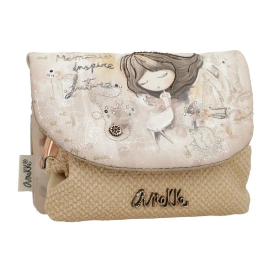 ANEKKE Porta-Moedas Envelope Memories Castanho | Ref. 280.40809-016
