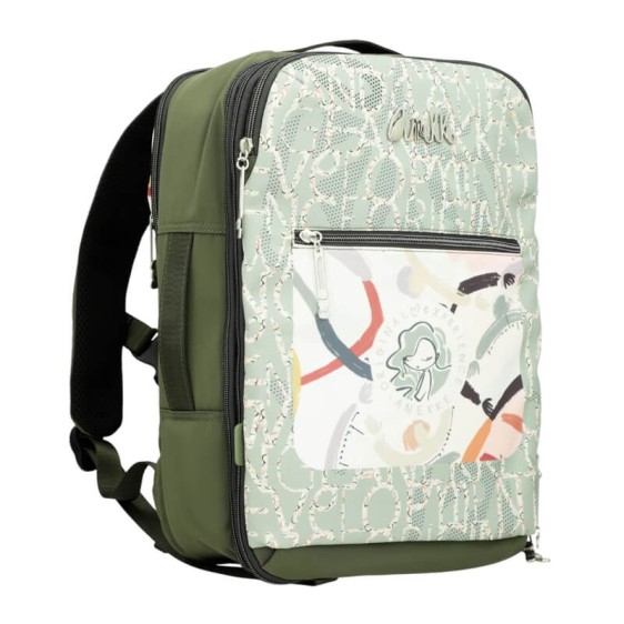 ANEKKE Mochila de Viagem Pequena TAP Smart Verde | Ref. 280.40575-012