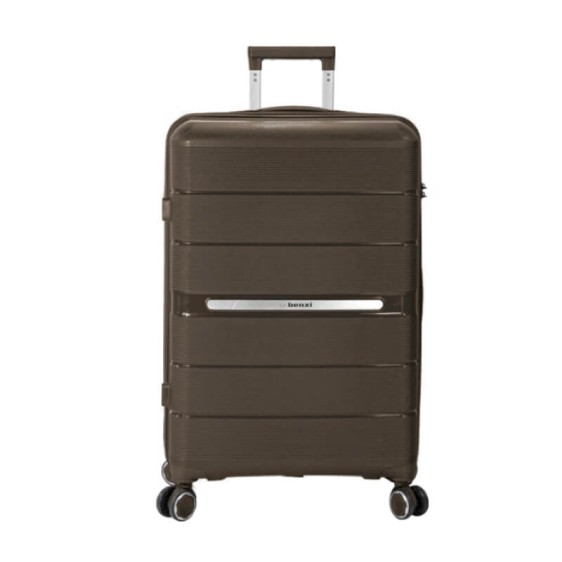 BENZI Mala de Viagem / Trolley Médio 61cm 4R. Exp. BZ5809 Café | Ref. 288.BZ5809CA-B