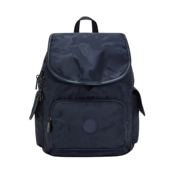 Mochila Casual KIPLING City Pack S Satin Camo Blue | Ref. 187.40KI252553I