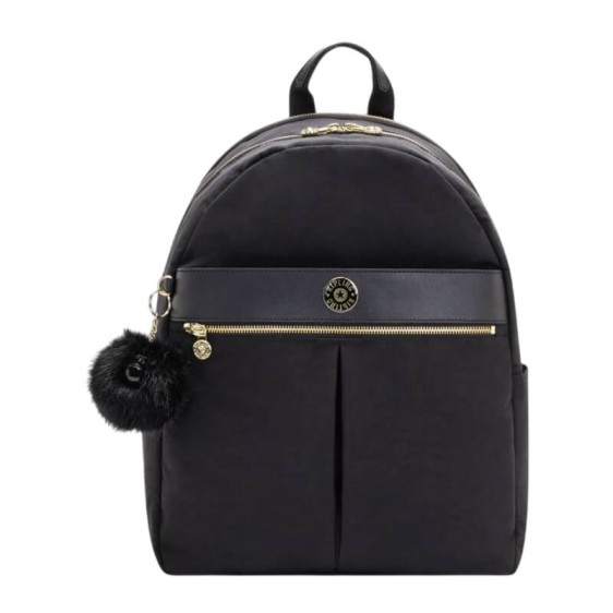 Mochila Média Casual KIPLING Carla Black Wk | Ref. 187.40KI00970DE