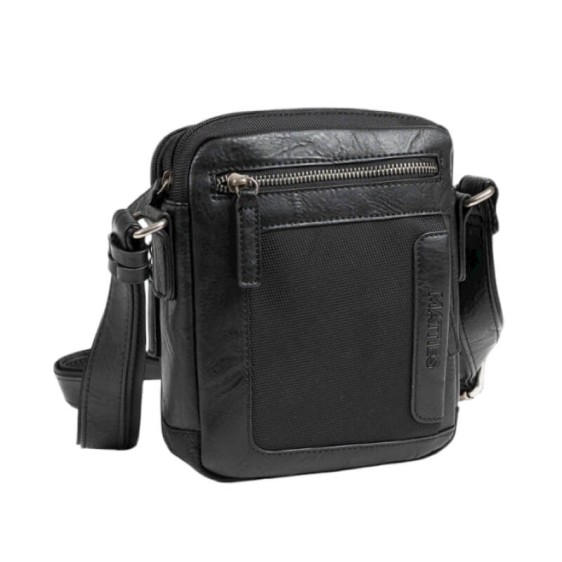 Bolsa de Tiracolo Pequena 2C MATTIES Nylon Sport Preta | Ref. 132.4019420