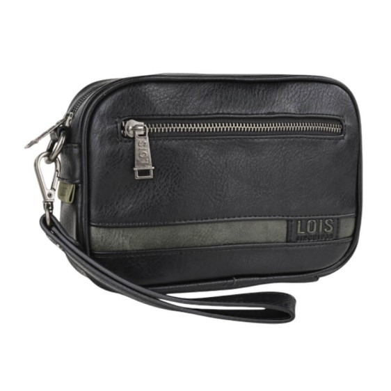 Bolsa de Mão Unisexo LOIS Grant Preta | Ref. 237.31028501